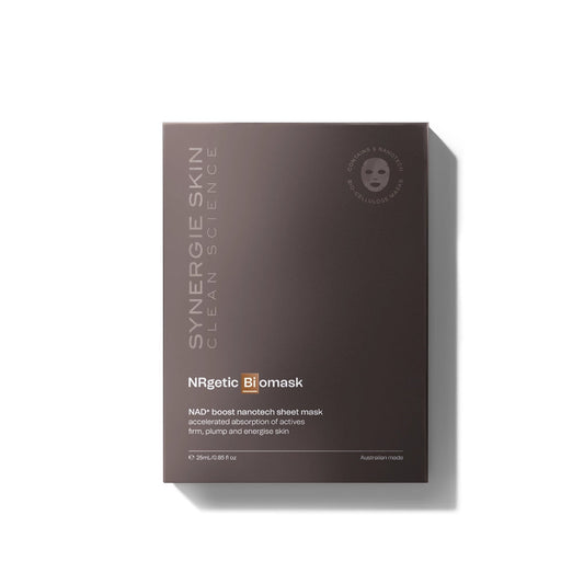 NRgetic Biomask (NAD+ boost nanotech sheet mask)  Pack of 5