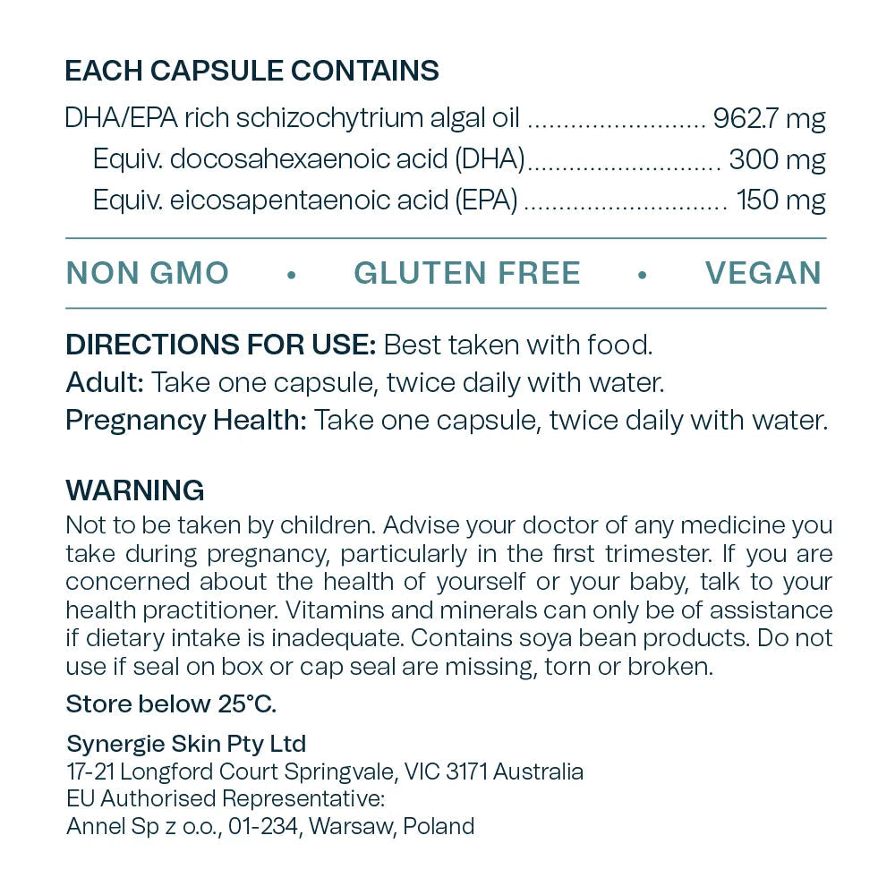 Synergie - AlgOmega-3 - High-strength algal oil