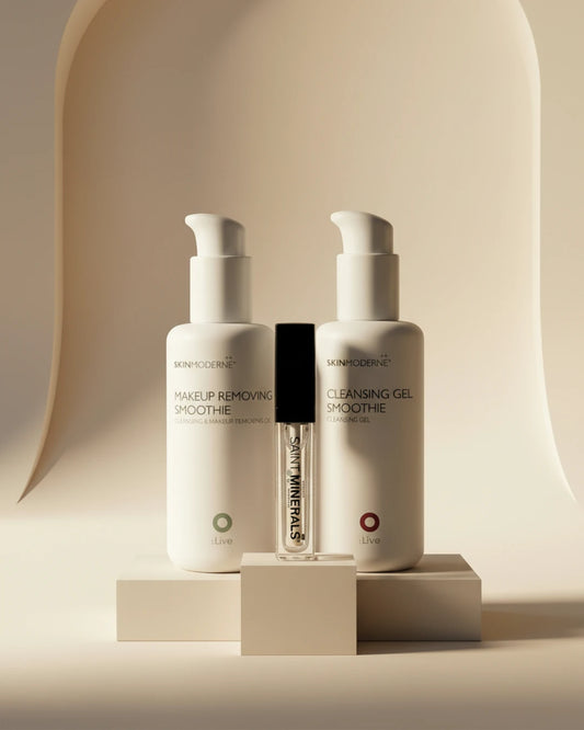 Skin Modern - Cleansing Duo w Free Saint Mineral Lip Gloss
