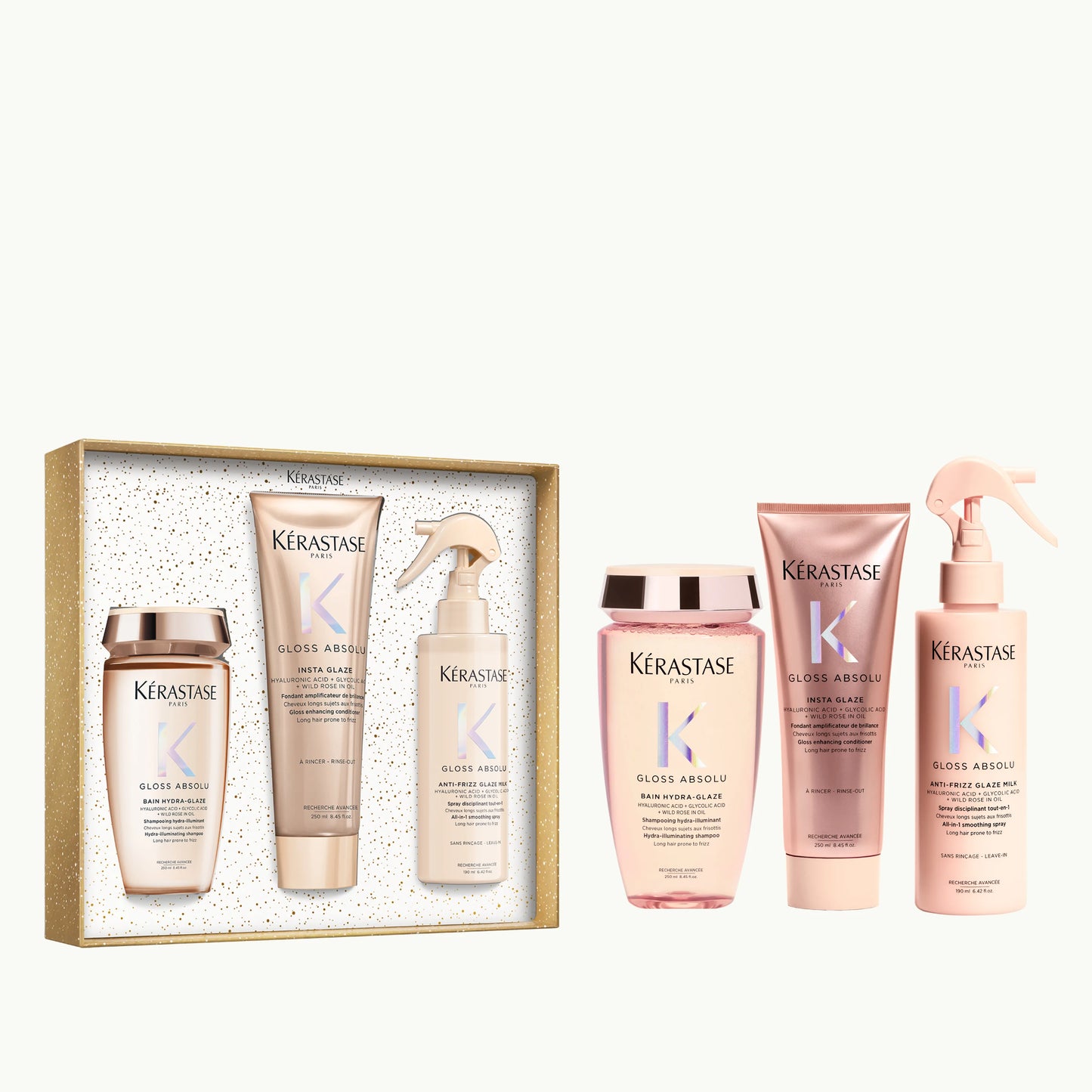 KERASTASE - GLOSS ABSOLU ANTI-FRIZZ ROUTINE HOLIDAY GIFT PACK
