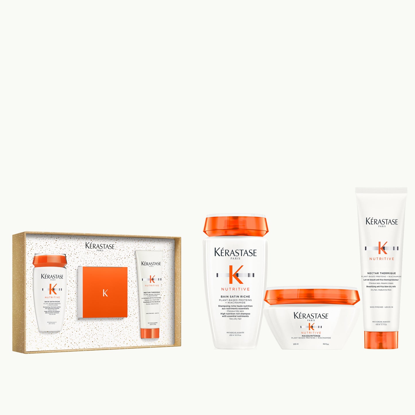 KERASTASE - NUTRITIVE NOURISHING HAIRCARE ROUTINE HOLIDAY GIFT PACK