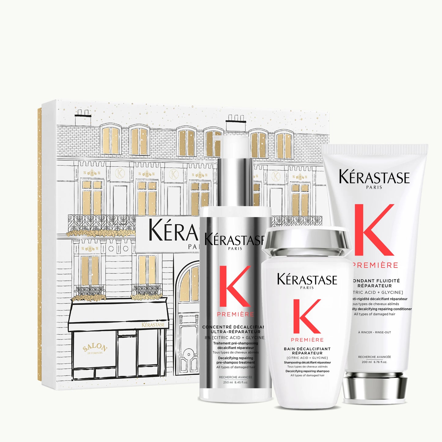 KERASTASE - PREMIÈRE DECALCIFYING AND REPAIRING ROUTINE HOLIDAY GIFT PACK