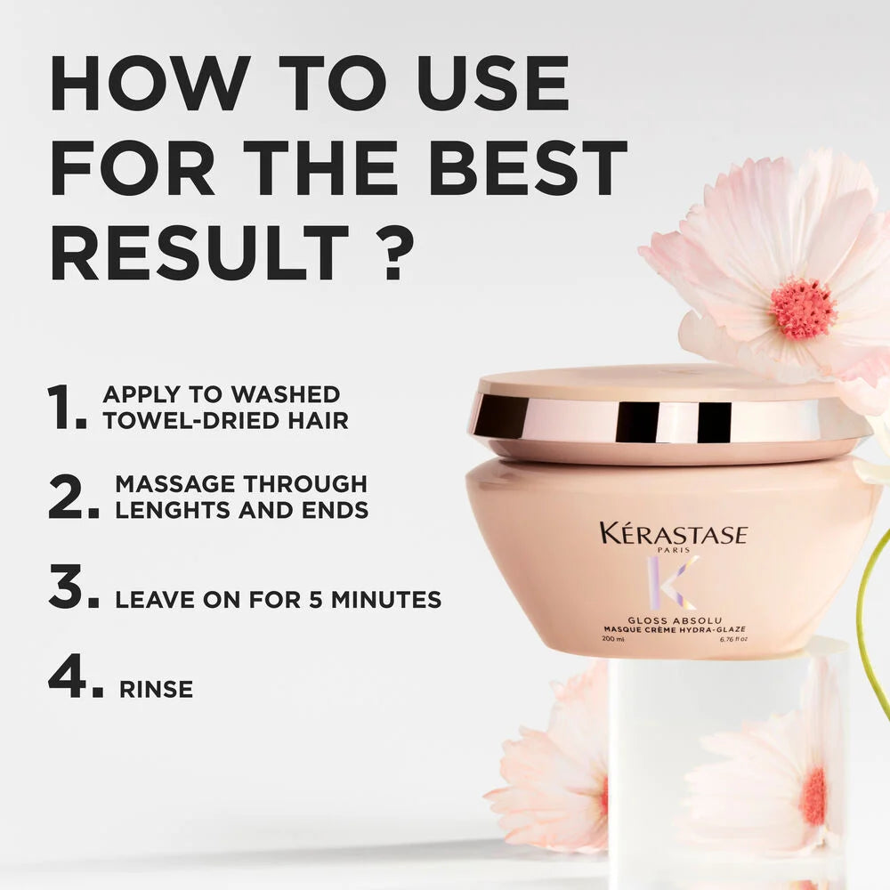 Kerastase - Gloss Absolu Masque Crème Hydra Glaze