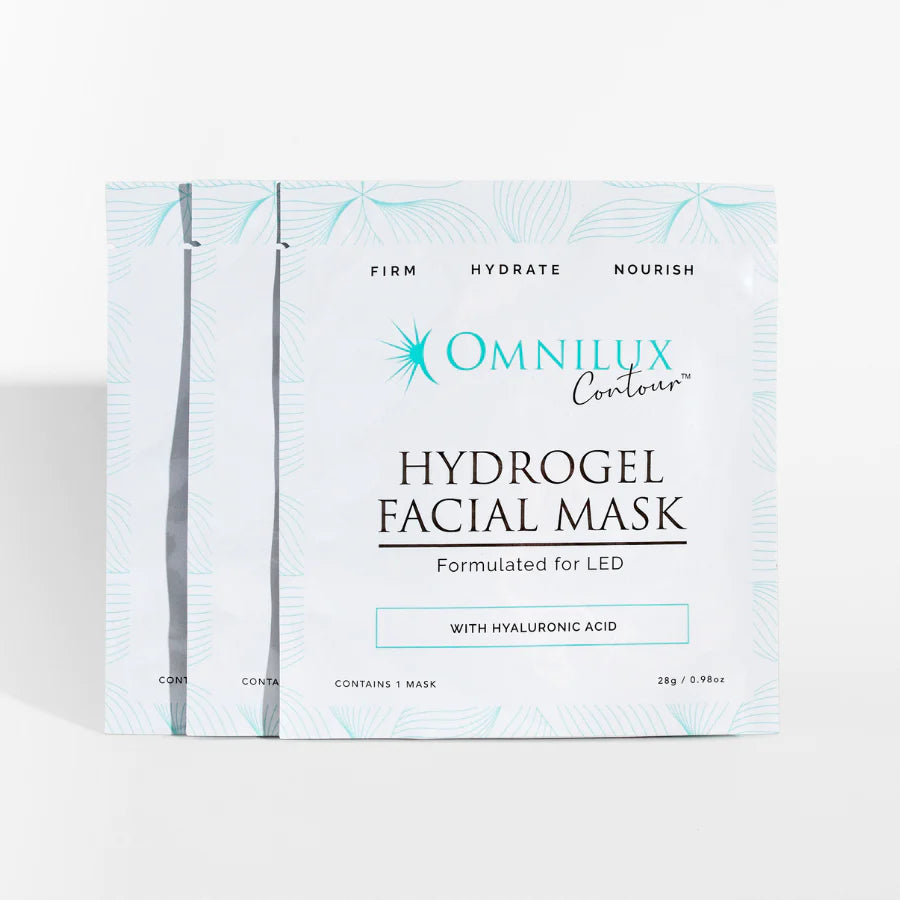 Omnilux Hydrogel Facial Mask (3pk)